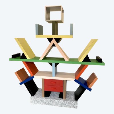  Ettore Sottsass bookcase - Carlton model