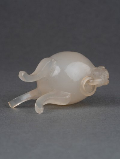 Miniature Agate Covered Perfume Burner. China
