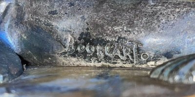 BOURCART Emmanuel (xxeme)serre Livres Art Déco En Bronze Sur Base Marbre Signés