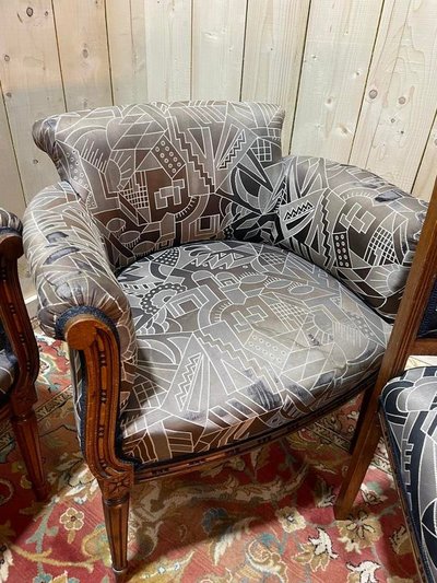 Art Deco Style Louis XVI Soft Sofa - Armchairs - Chairs