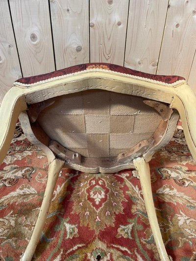 Suite of 6 Venirian chairs era Louis XV