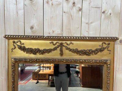 Mirror - Trumeau Style Louis XVI era napoleon III