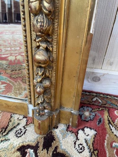 Mirror - Trumeau Style Louis XVI era napoleon III