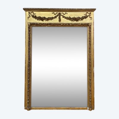 Mirror - Trumeau Style Louis XVI era napoleon III