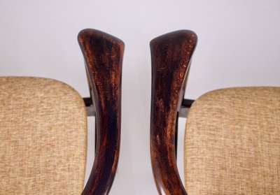 Hartmut Lohmeyer armchairs model 411