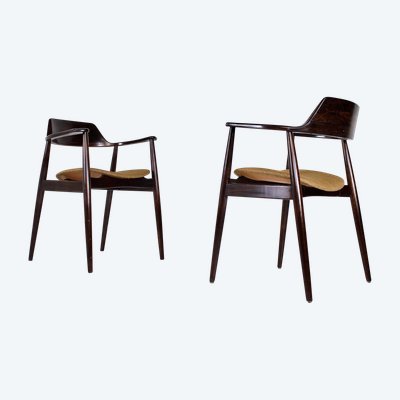 Hartmut Lohmeyer armchairs model 411