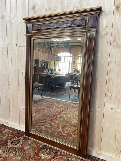 Napoleon III walker and golden mirror