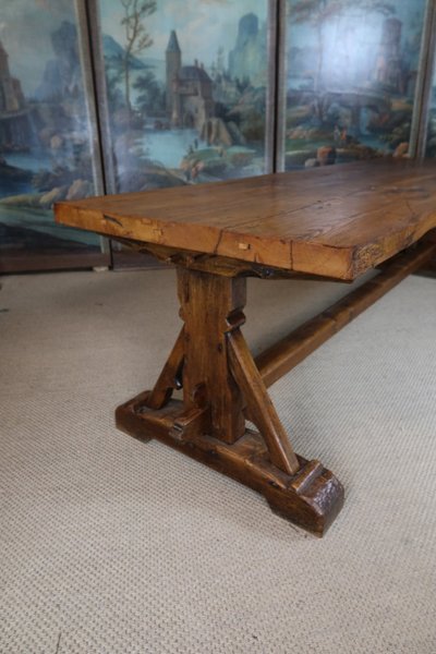 Large oak table