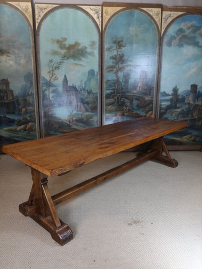 Large oak table