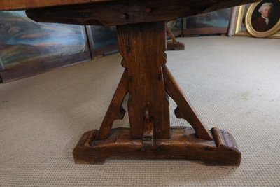 Large oak table