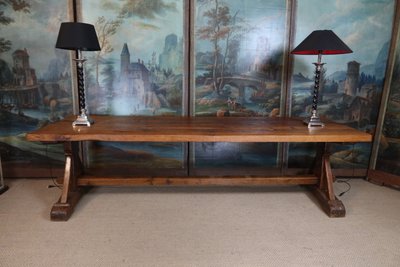Large oak table