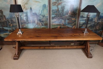 Large oak table