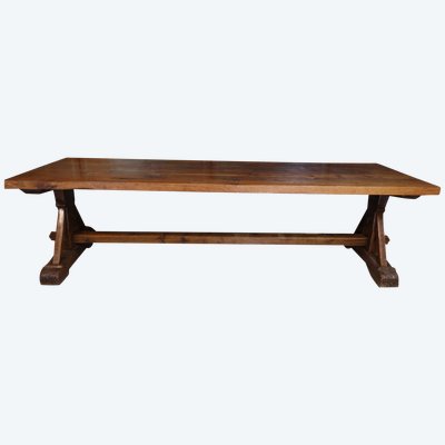 Large oak table
