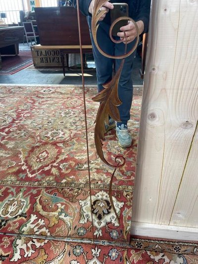 Mirror of Brasserie or Bistror Eglomized 165 cm