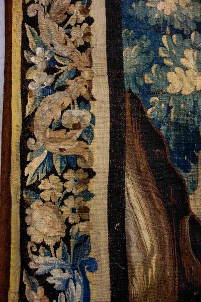 Large Aubusson tapestry "The Fox Hunt", early 18th century