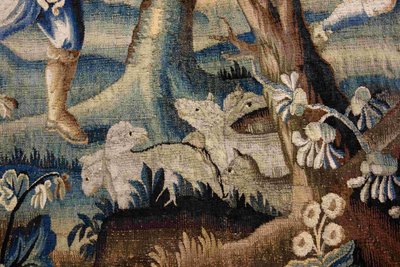 Large Aubusson tapestry "The Fox Hunt", early 18th century
