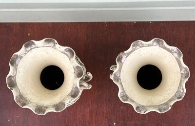 Pair of Langeais vases