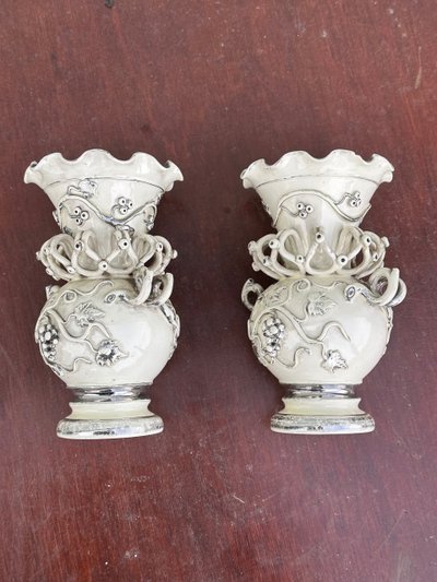Pair of Langeais vases