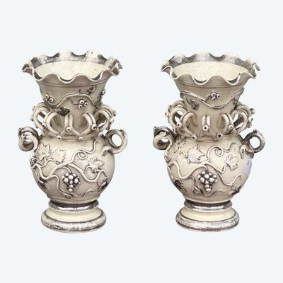 Pair of Langeais vases