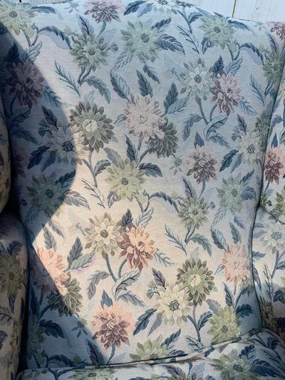 Paire de bergères / fauteuils à oreilles anglaises 