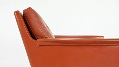 Poltrona in pelle scandinava, Kurt Ostervig