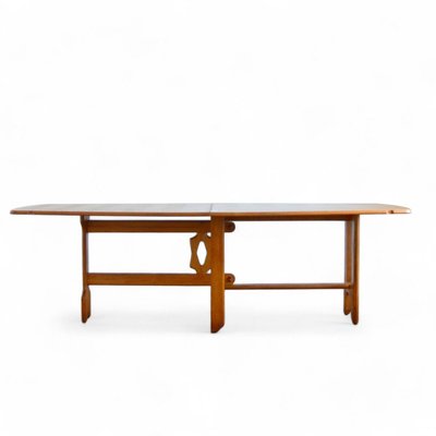 Light Oak Portfolio Table, Guillerme and Chambron
