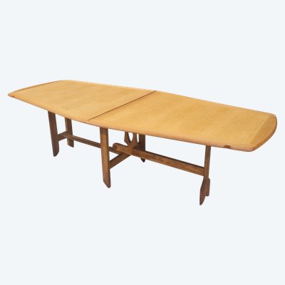 Light Oak Portfolio Table, Guillerme and Chambron