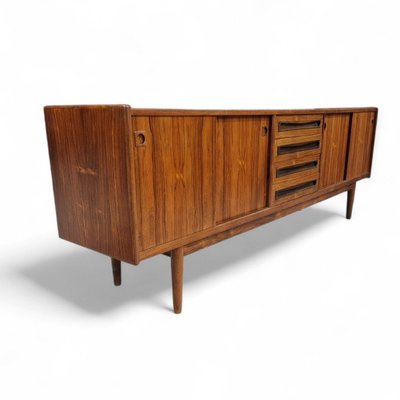 Credenza vintage in palissandro scandinavo, Johannes Andersen