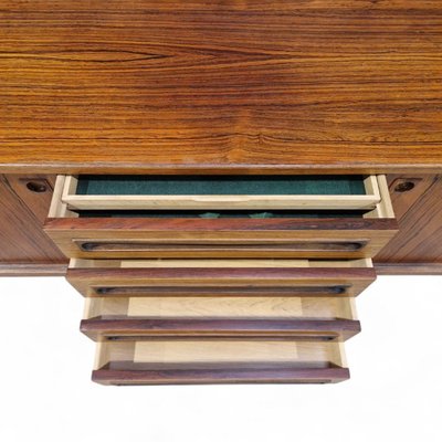 Credenza vintage in palissandro scandinavo, Johannes Andersen