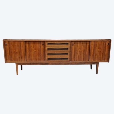 Credenza vintage in palissandro scandinavo, Johannes Andersen