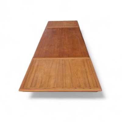 Very Large Vintage Scandinavian Teak Dining Table, Johannes Andersen