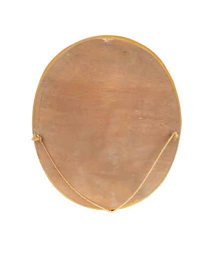 19th century gilded wood mirror - Louis XVI style - 46cm x 54cm