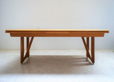 Table à l'Italienne En Chêne Doré,  Guillerme Et Chambron