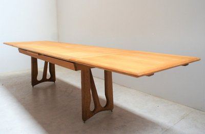 Table à l'Italienne En Chêne Doré,  Guillerme Et Chambron