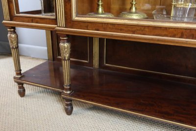 LOUIS XVI STYLE DISPLAY CABINET NAPOLEON III