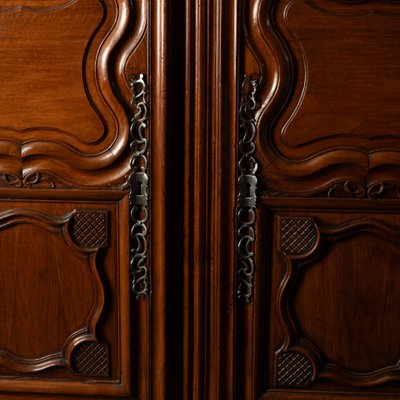 Credenza Regency in noce, XVIII secolo