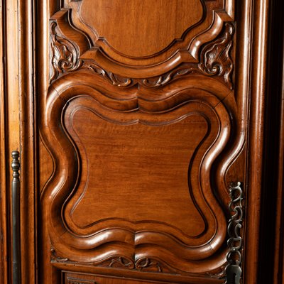 Credenza Regency in noce, XVIII secolo
