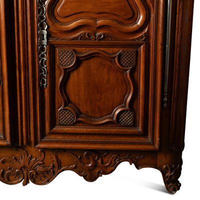 Credenza Regency in noce, XVIII secolo