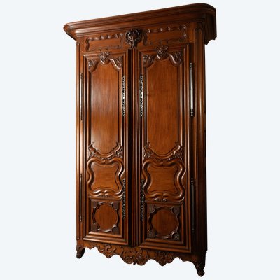 Credenza Regency in noce, XVIII secolo