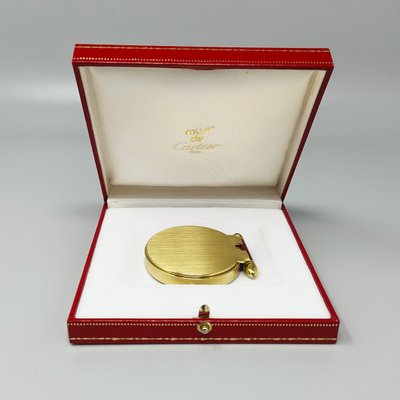 1990er Jahre Wunderschöne Cartier Wecker Pendulette. Hergestellt in Frankreich.