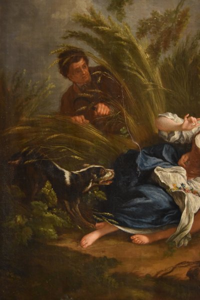 Francois Boucher (paris, 1703 - 1770), The Surprised Lovers/the Pleasant Le