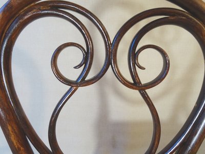 Chause Thonet N°13 bentwood, vers 1875 ,cannée, état original.