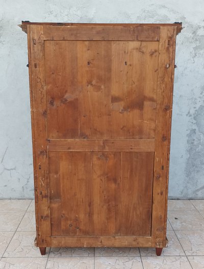 Grande segretaria in noce Luigi XVI