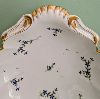 Clignancourt, Comte de Provence - Muschelkompott aus der Zeit von Louis XVI - Pariser Porzellan