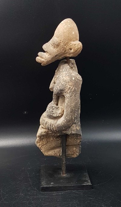 Terracotta maternity ward, Lobi people, Burkina Faso