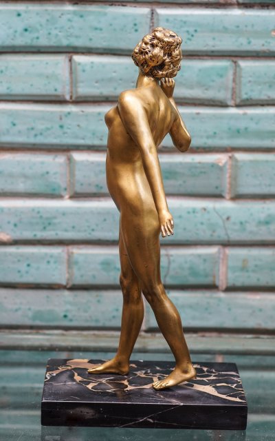 Jean-Léon GÉROME, NU Bronzo dorato