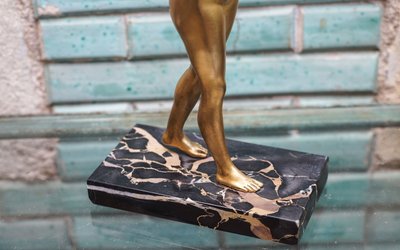 Jean-Léon GÉROME, NU Bronzo dorato