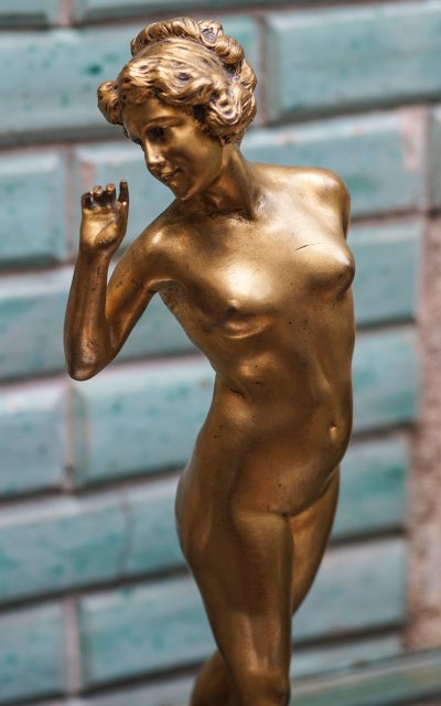 Jean-Léon GÉROME, NU Bronzo dorato