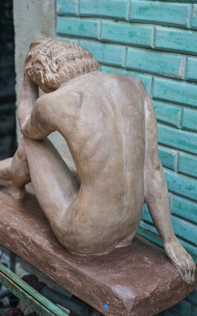 Ugo CIPRIANI (1887-1960), Seated female nude, terracotta