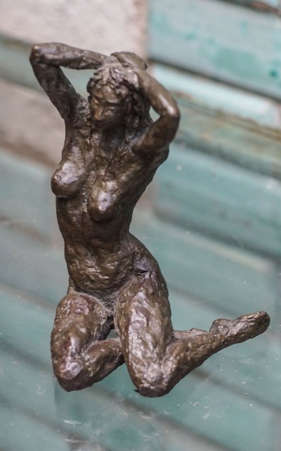 MARIELAU TERRE, "Ondine", Nu bronze